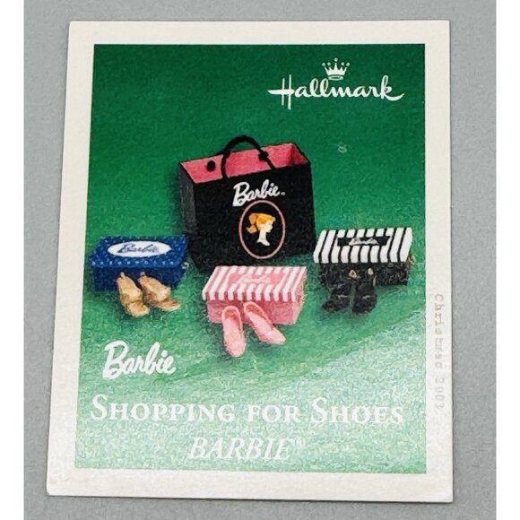 Hallmark Keepsake Barbie Celebration Shoes Silken Flame Holiday Ornament Lot 4 - Picture 15 of 16